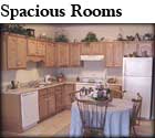 Retirement apartments with large rooms, balcony or patio and lovely communal areas